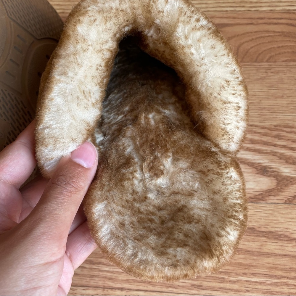 Lamo- Ladies Scuff Slipper in Chestnut Size 6.5-7 - Picture 8 of 10